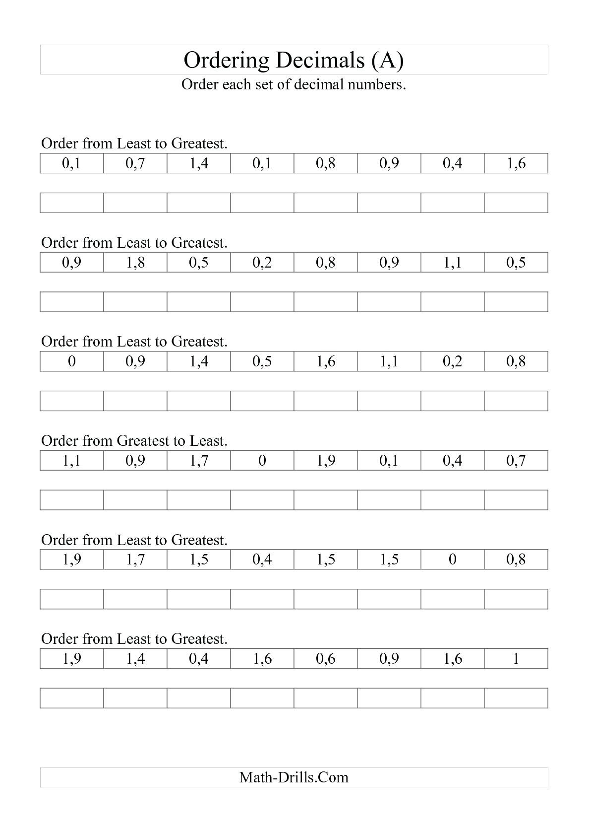 30 Fraction Decimal Percent Worksheet Pdf Education Template