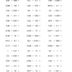 Adding And Subtracting Decimals Worksheet 6th Grade Kidsworksheetfun