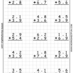 Decimal Addition Regrouping 5 Worksheets Decimals Addition