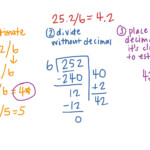 Decimal Division Math Arithmetic Math 4th Grade Dividing Decimals