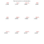 Dividing By 2 Digit Divisors Worksheet Free Worksheet