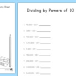 Dividing By Powers Of 10 Worksheet Worksheet