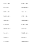 Dividing Decimals Worksheets Google Search Math Worksheets