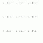 Dividing Decimals Worksheets Grade 4 Best Men Haircut 2020