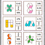 Math Puzzle Worksheet Or Task Cards To Learn And Practice Fractions