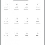 Multiplying Decimals Worksheets 6th Grade