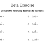 Recurring Decimals Into Fractions Worksheet With Answers Worksheets