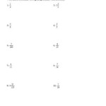 Repeating Decimals To Fractions Worksheet Converting Between Fractions