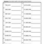 Rounding To Hundred Thousands Worksheet Have Fun Teaching