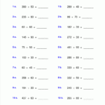 Worksheets For Division With Remainders