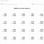 4th Grade Rounding Worksheets Grade Math Rounding Worksheets Decimals