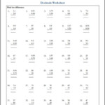 5th Grade Math Worksheets Pdf EduMonitor