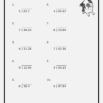 6th Grade Multiplication And Division Decimals Worksheets AdiPurwanto