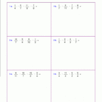 7Th Grade Fractions Worksheets Db excel