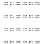 Adding And Subtracting Decimals Worksheet 4th Grade DIY Worksheet