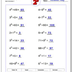 Addition With Exponents