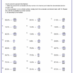 Convert Percent To Fraction Worksheet Maker Free Printable Worksheets