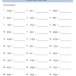 Converting Percentages To Decimals Worksheet For Kids