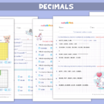 Decimal Practice Worksheets For 6th Grade Math Skills For Kids