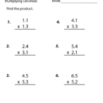 Decimals Worksheet For 5th Grade Advance Worksheet