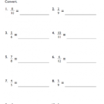 Fractions To Decimals Grade 4 Math Worksheet EduMonitor