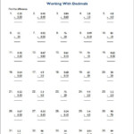 Free Decimal For Grade 3 Grade 3 Place Value Worksheet Find The