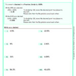 Grade 6 Class Six Decimal To Fraction Worksheets www grade1to6