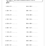 Multiplying And Dividing Decimals By 10 And 100 2 Fraction And