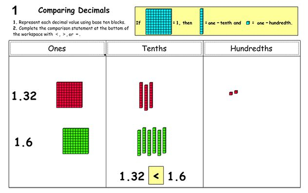 Multiplying Decimals By Decimals Ten Blocks Google haku Math 