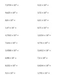 Multiplying Decimals By Positive Powers Of Ten Exponent Form H