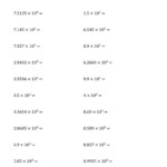 Multiplying Decimalspositive Powers Of Ten Exponent Form A Free