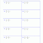 Multiplying Fractions Fifth Grade Worksheets Fraction Worksheets Free