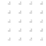 Multiplying Two Digit Whole By Two Digit Tenths All Multiplying