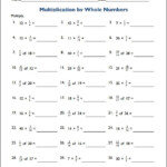 Multiplying Whole Number With Fractions Worksheets EduMonitor