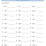 Percentages And Decimals 5th Grade Math Worksheets