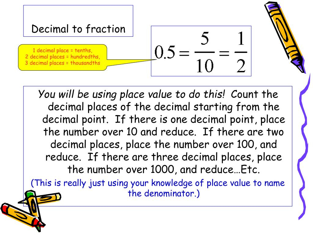 PPT Fractions Decimals And Percents PowerPoint Presentation Free 