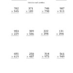 Teach Child How To Read Printable Multiplication Worksheet Beginners