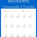 10 Dividing Decimals By Whole Numbers Worksheet Petacreta