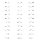 Comparing Decimals Worksheet 5th Grade