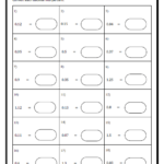 Convert Between Fraction Decimal And Percent Worksheets