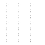 Convert Fractions To Decimals A Fractions Worksheet Decimals