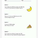 Decimal Word Problems Grade 4 Favorite Worksheet