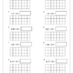 Divide A Decimal By 10 6F9a Arithmetic Paper Practice Maths