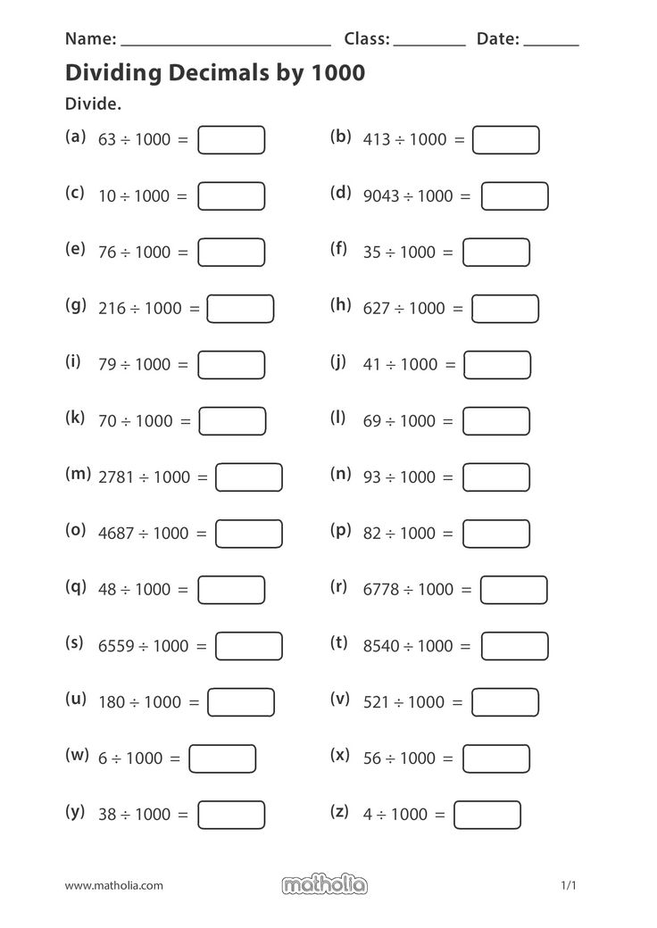 Dividing Decimals By 1000 In 2021 Play To Learn Word Problem 