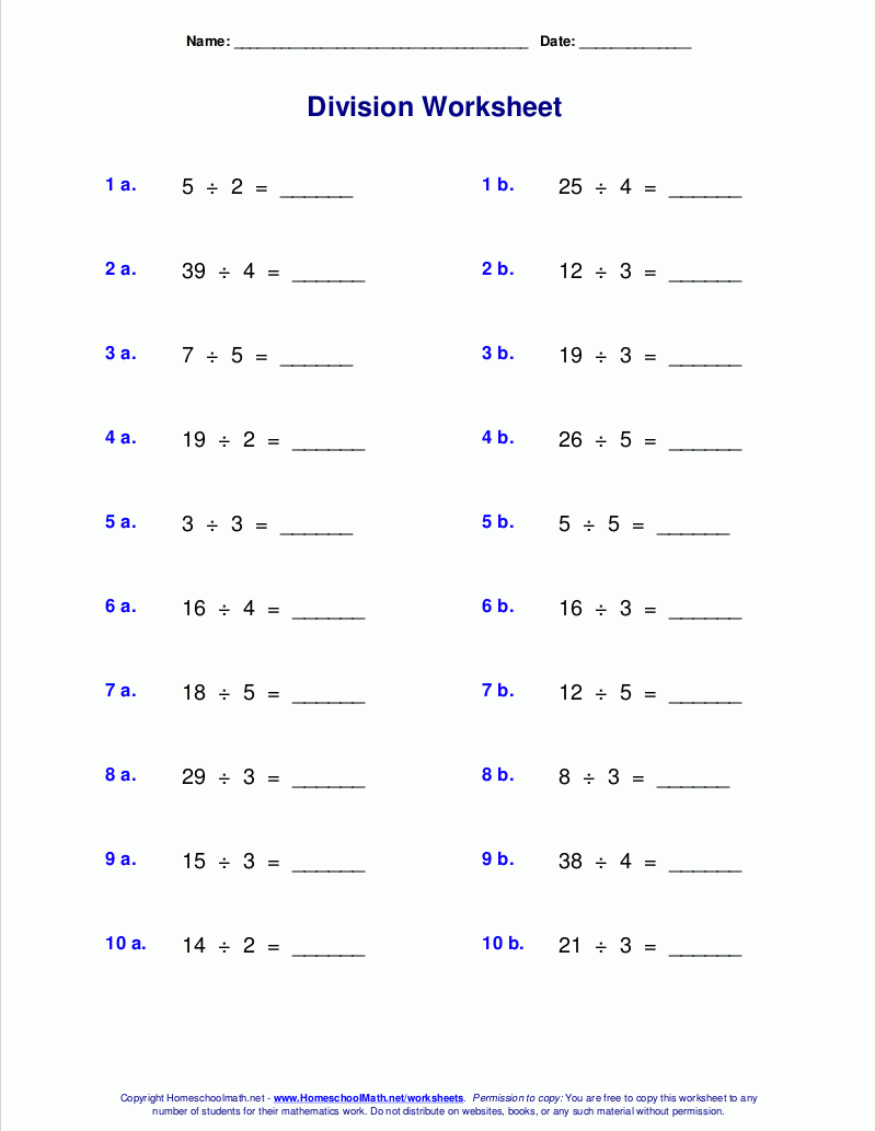 Dividing Decimals Worksheet For 5th Grade Download Worksheet