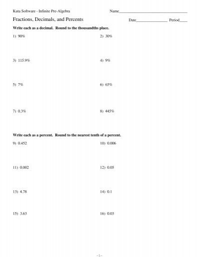 Dividing Decimals Worksheets Kuta Multiplying Fractions And Mixed 