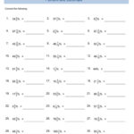 Fascinating Decimal Fraction Percent Worksheets 6Th Grade Db excel