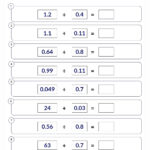 Free Printable Dividing Decimals Worksheet PDF Brighterly