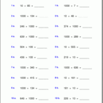 Grade 5 Multiplication Worksheets