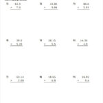 Image Result For Multiplying Decimals Worksheets Multiplying Decimals